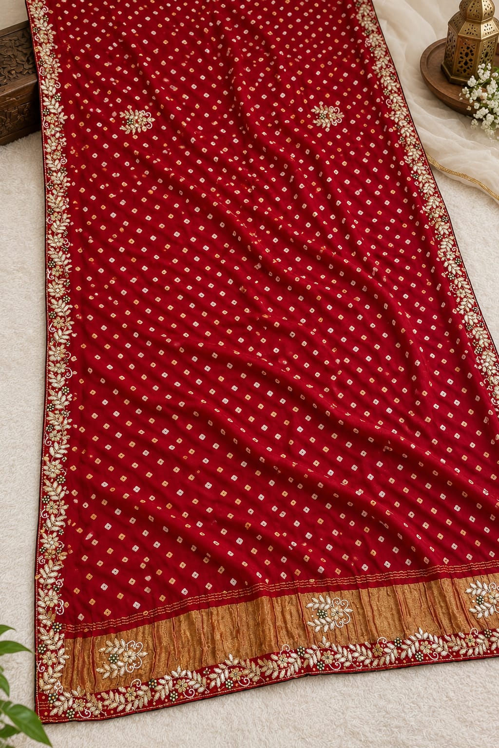 Latest Modal Gajji Dupatta With Handwork