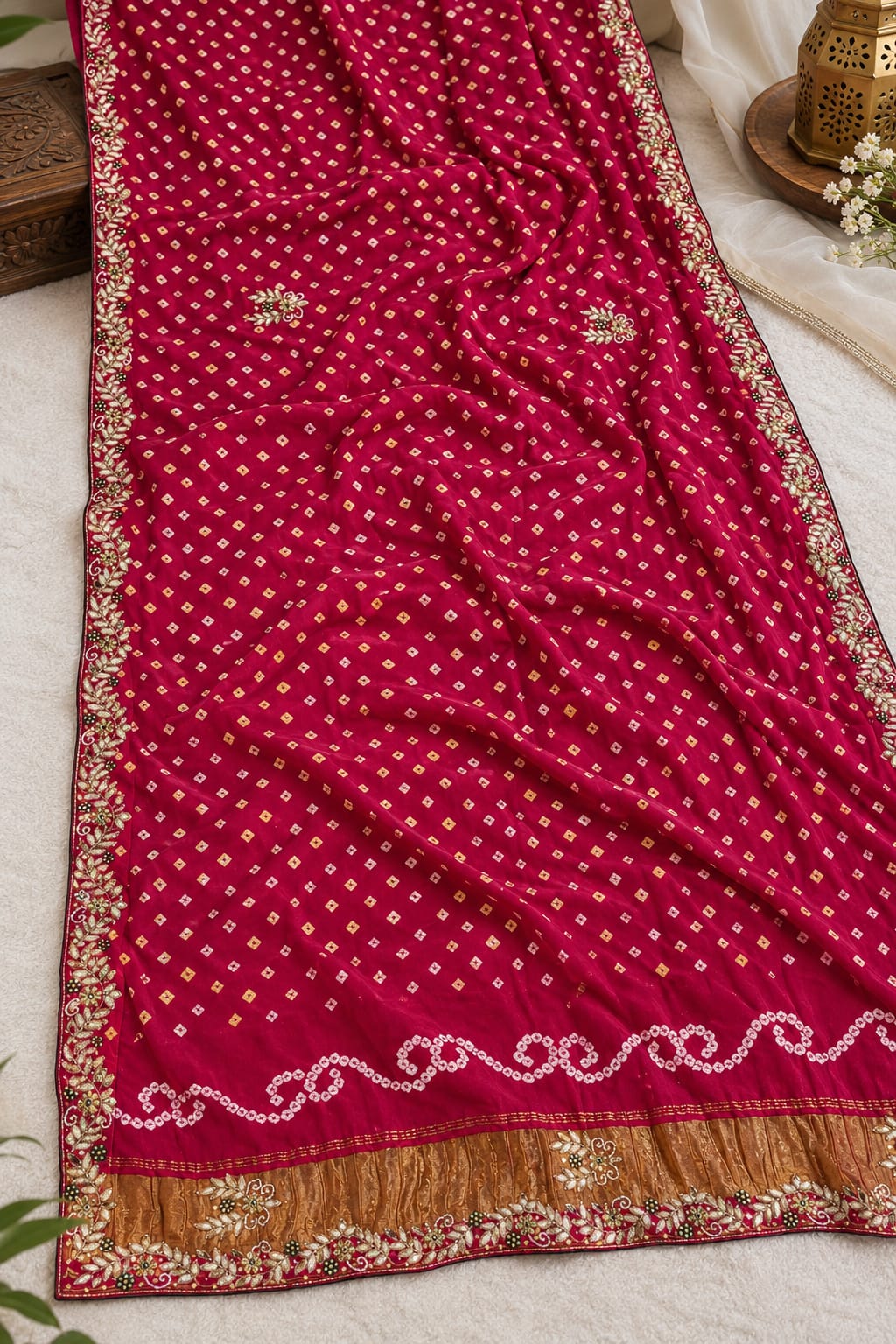 Latest Modal Gajji Dupatta With Handwork