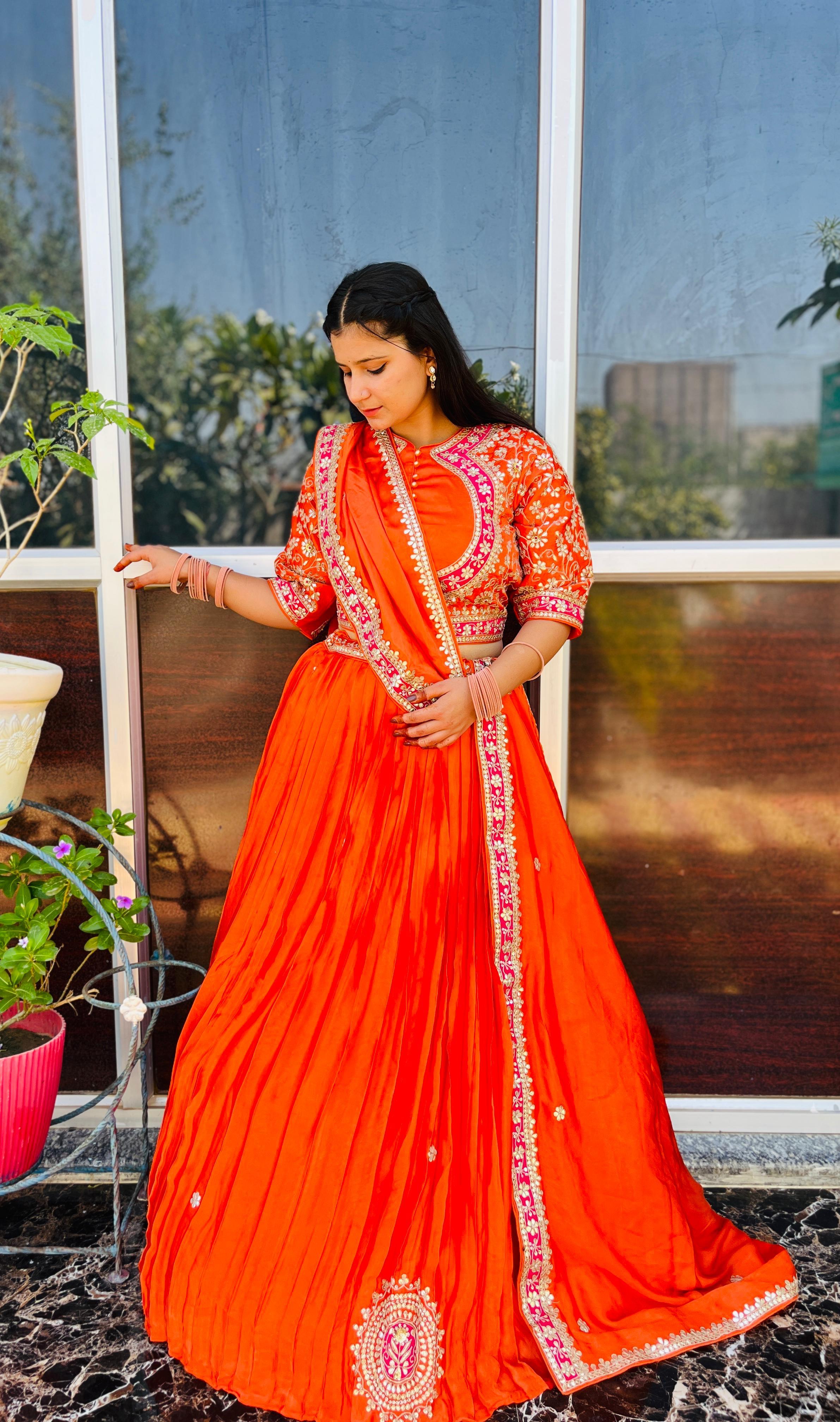 Luxury Lehenga Design With Ready Made Beautiful Work Design
