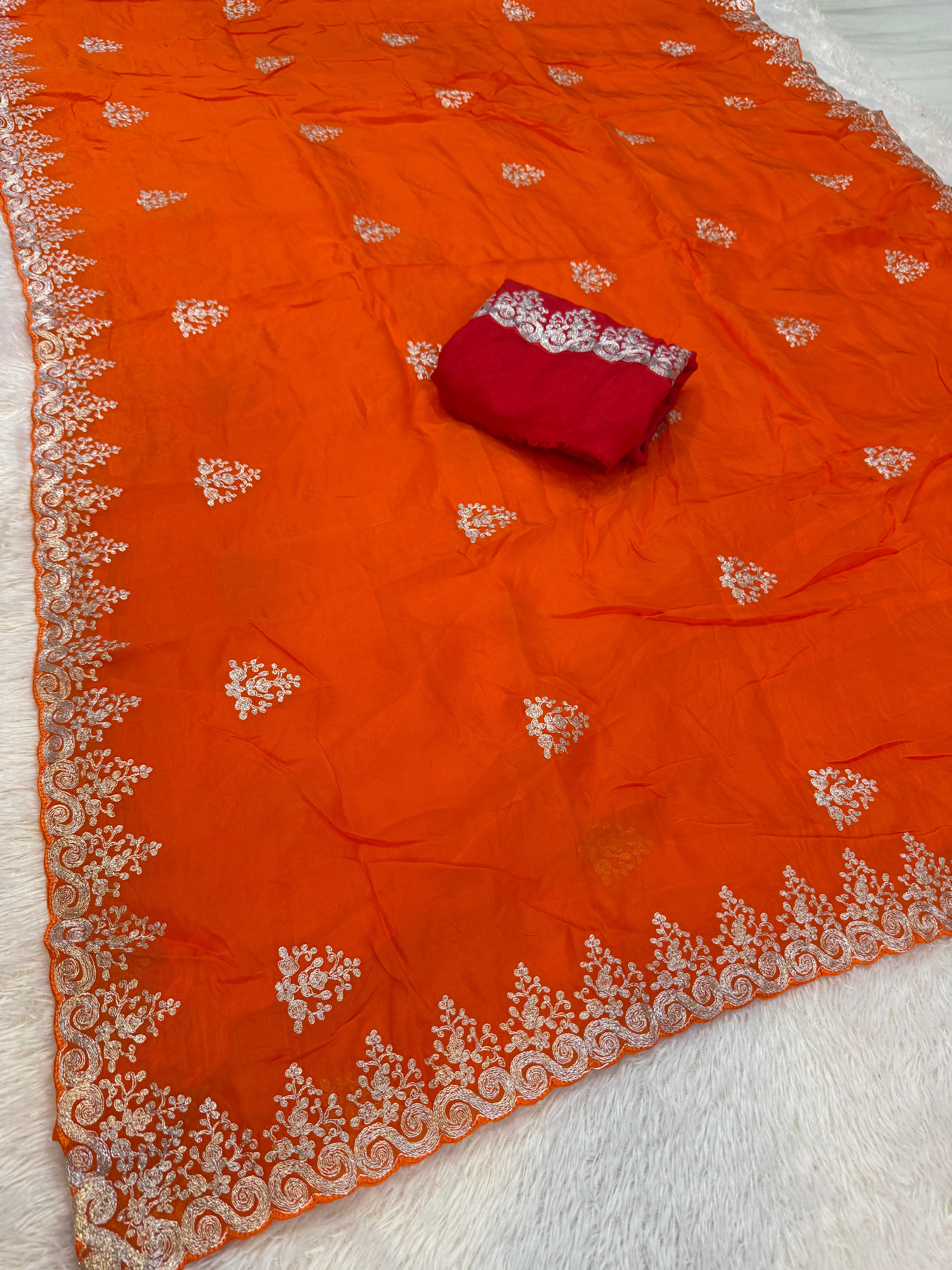 Beautiful Pittun Work Saree Saree