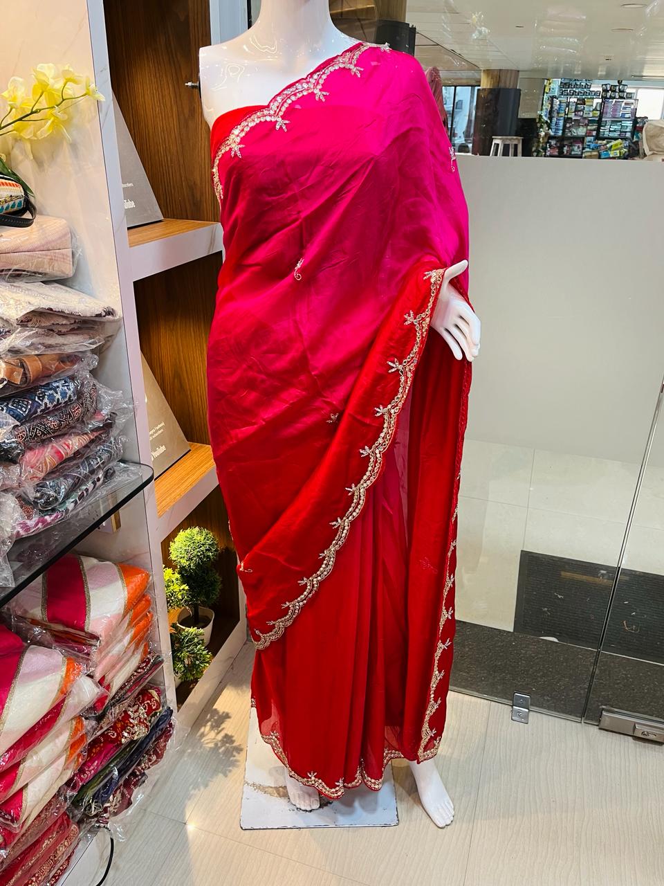 Pure H.O. Silk Saree With Beautiful Saree