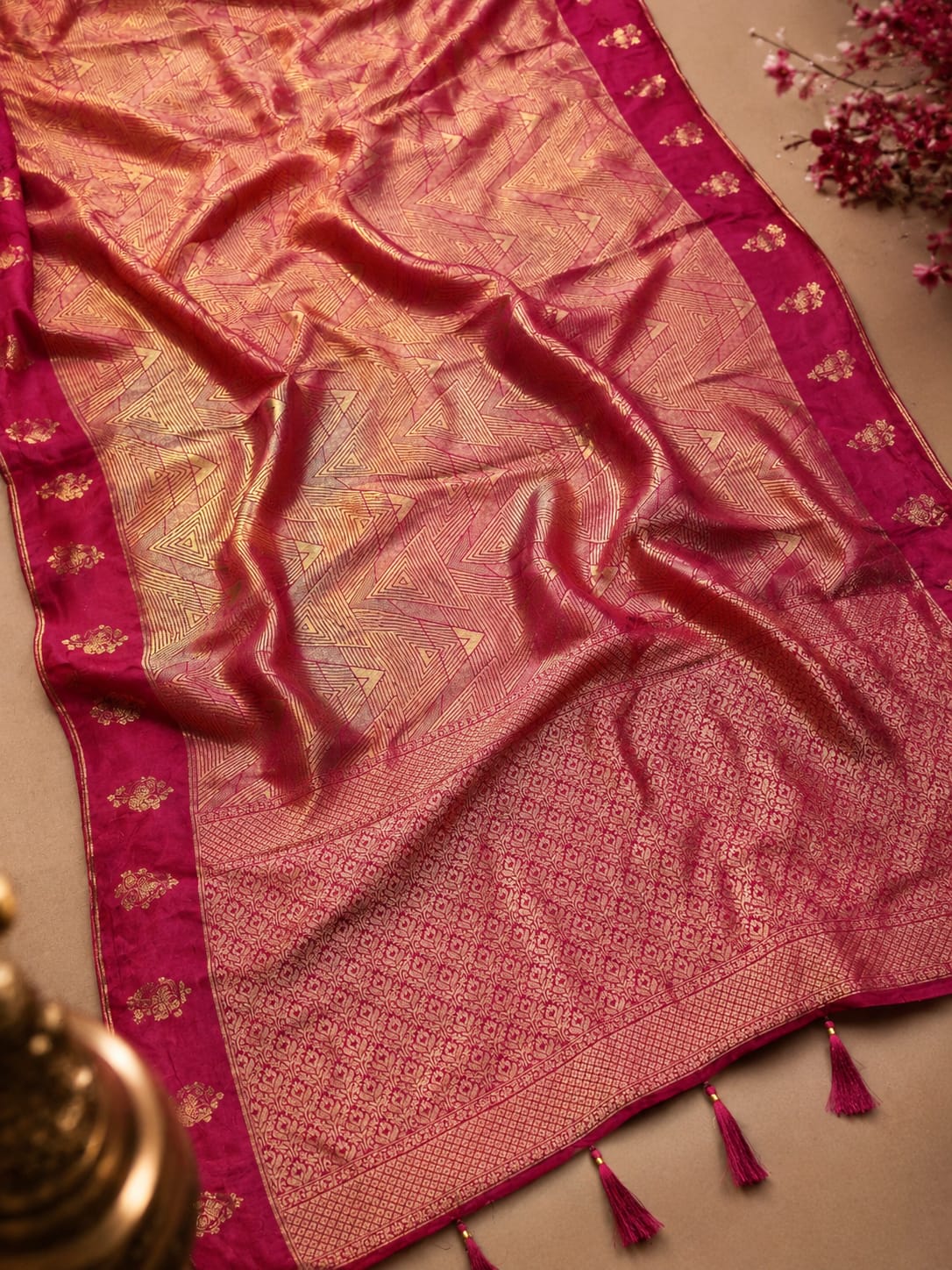 Premium Silk Saree with Designer Weaving