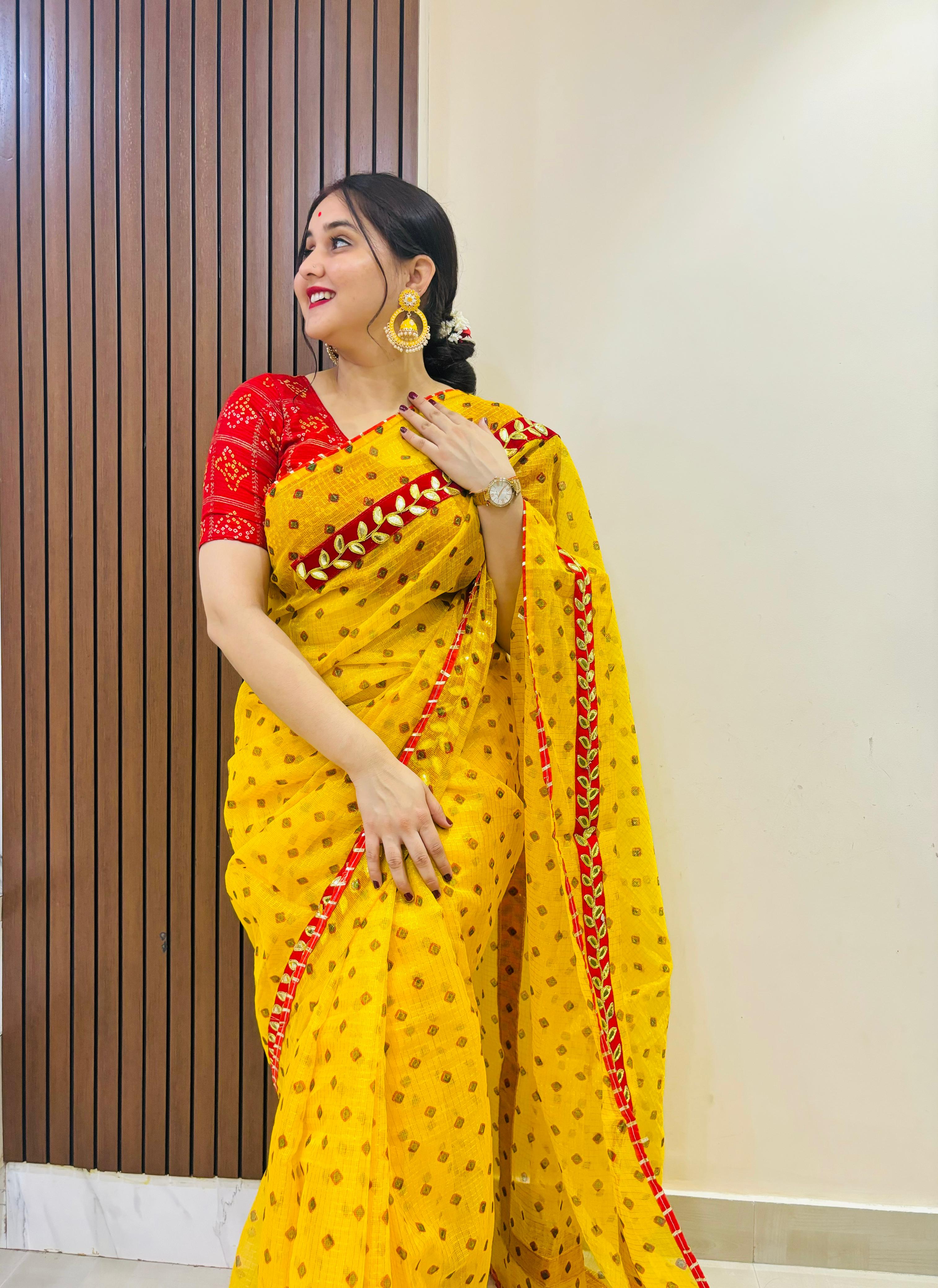 Beautiful Summer Special Tissue Kota Saree