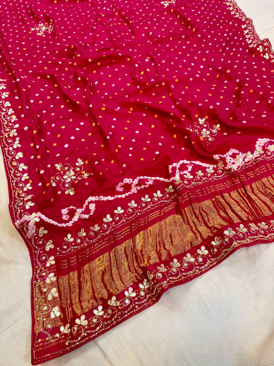 Latest Modal Gajji Dupatta With Handwork