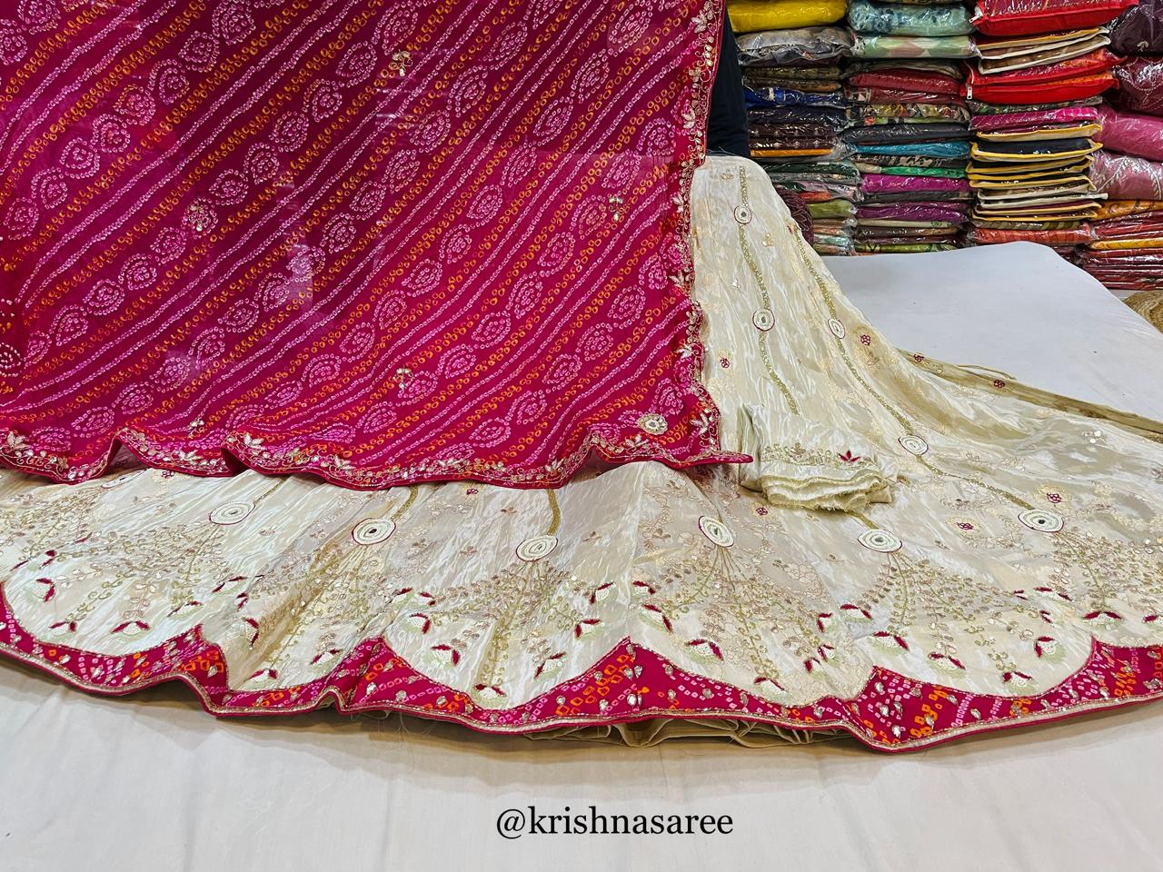 Luxury Lehenga With Ojariya Dupatta