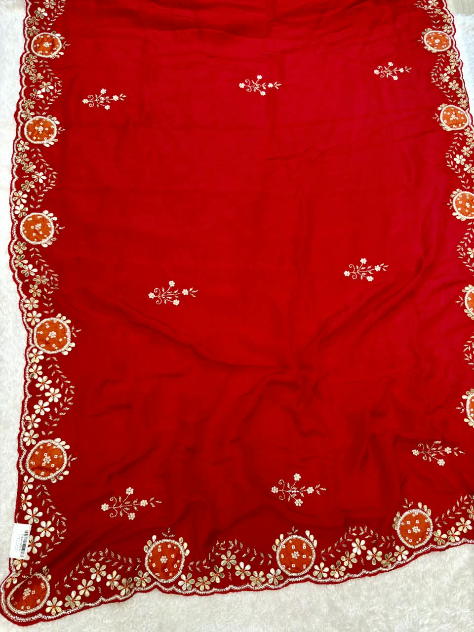Premium H.O Silk Saree with Beautiful Handwork