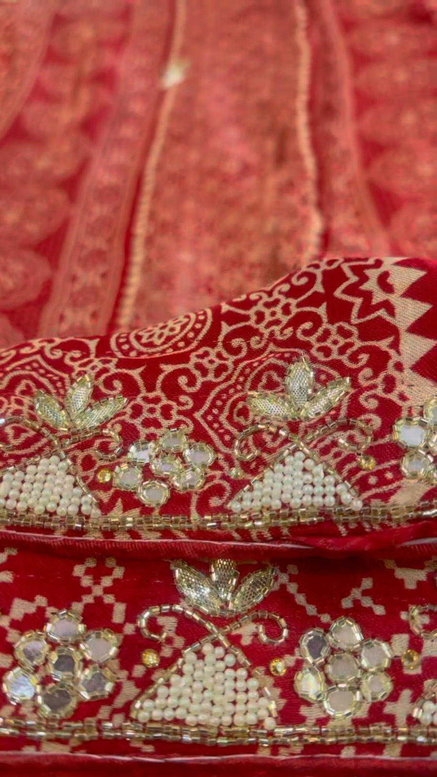 Beautiful Modal Gajji Silk Saree With Handwork