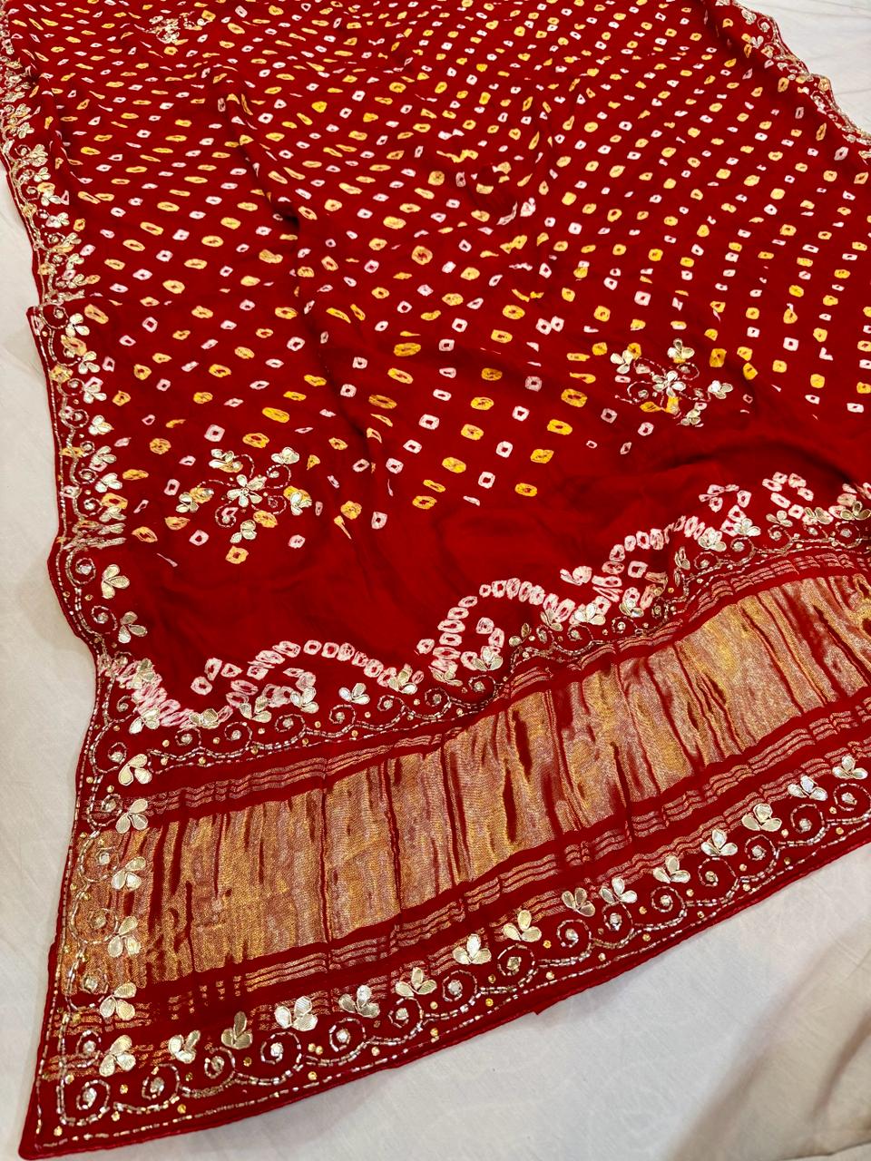 Latest Modal Gajji Dupatta With Handwork