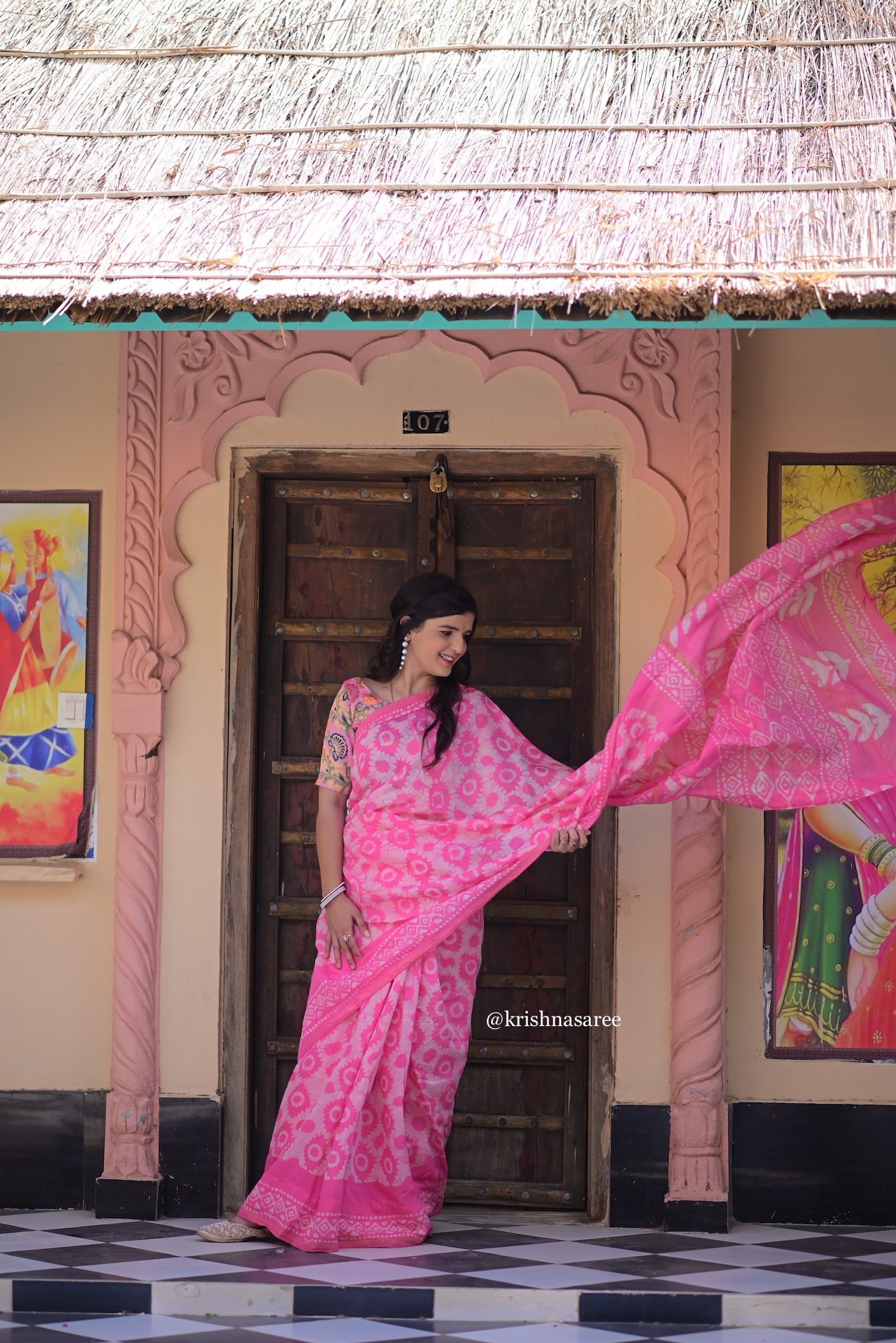 Pocket Style khadi  Chanderi silk  Saree: a canvas of Tradition and style