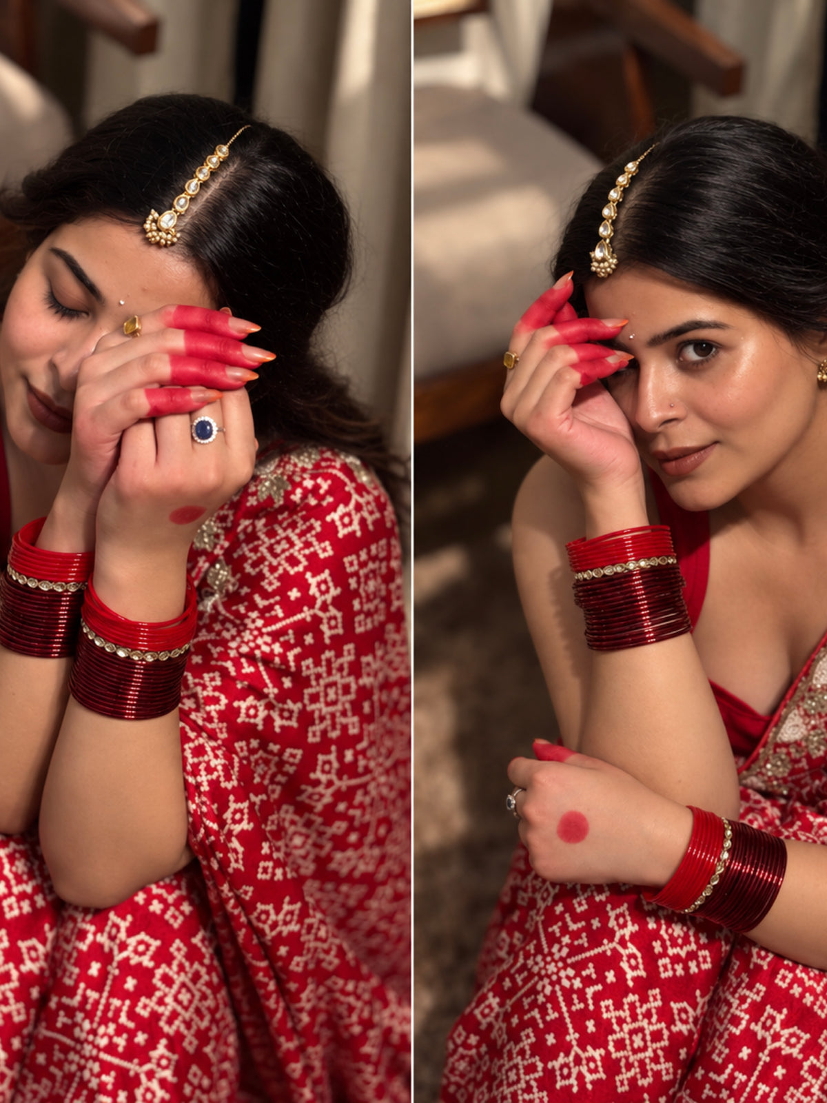 Beautiful Modal Gajji Silk Saree With Handwork