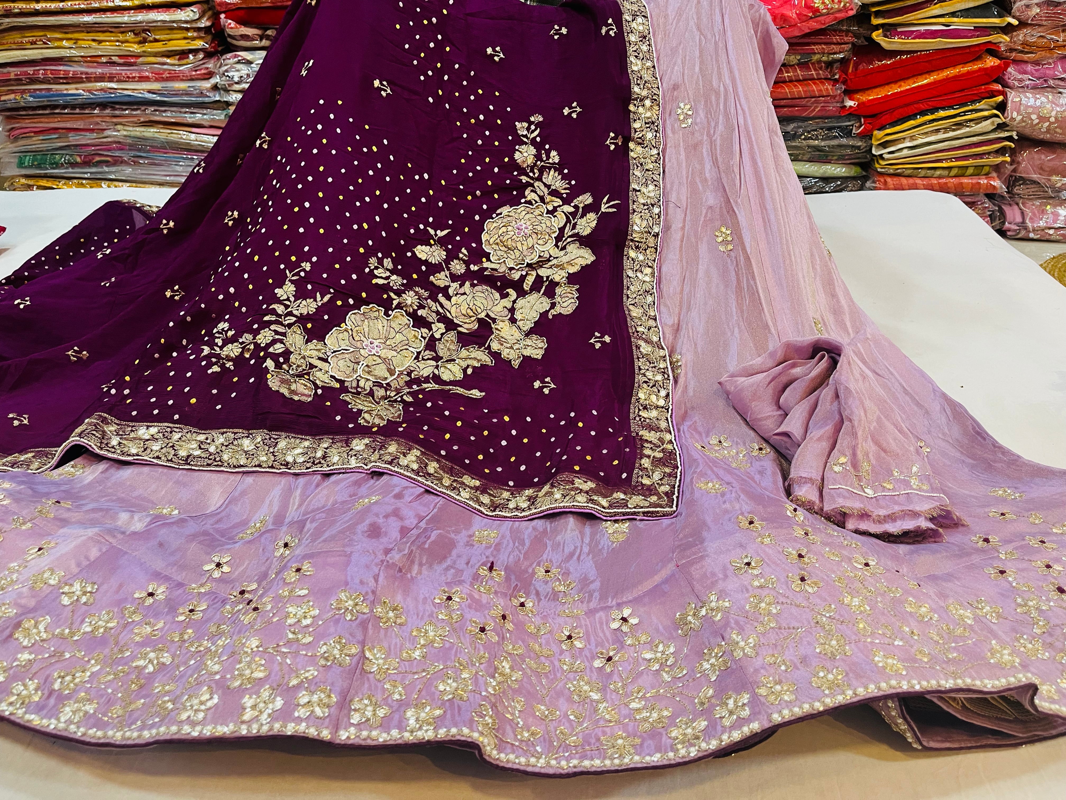 Beautiful Lehenga With Handwork X Pure Crepe Dupatta
