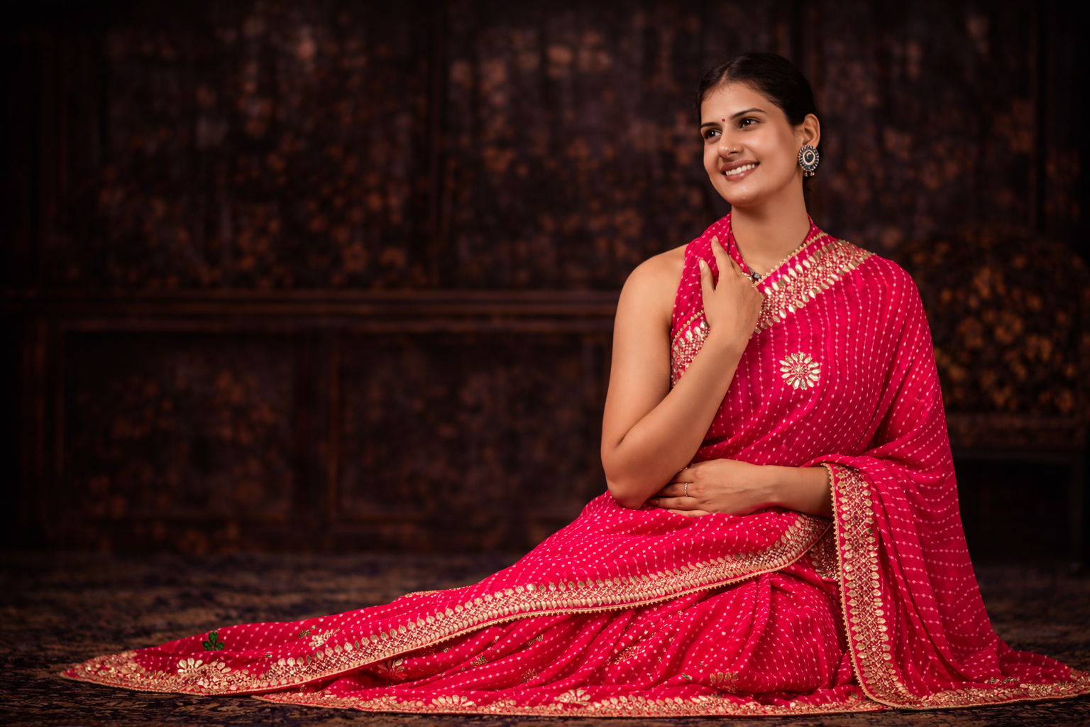 Organza Saree