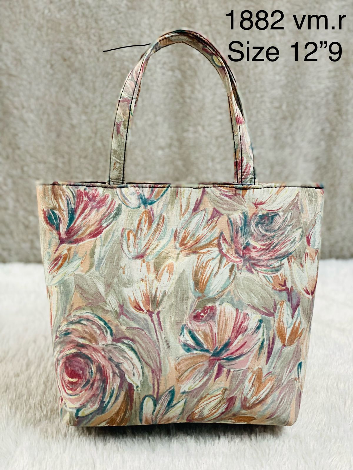 Fancy Hand Bag Hand Block Print