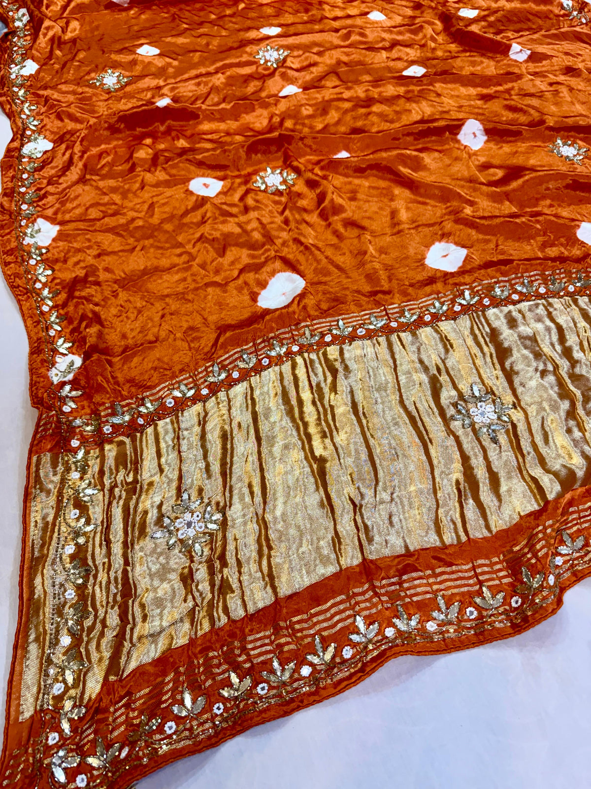 Beautiful Modal Silk Saree With Handwork