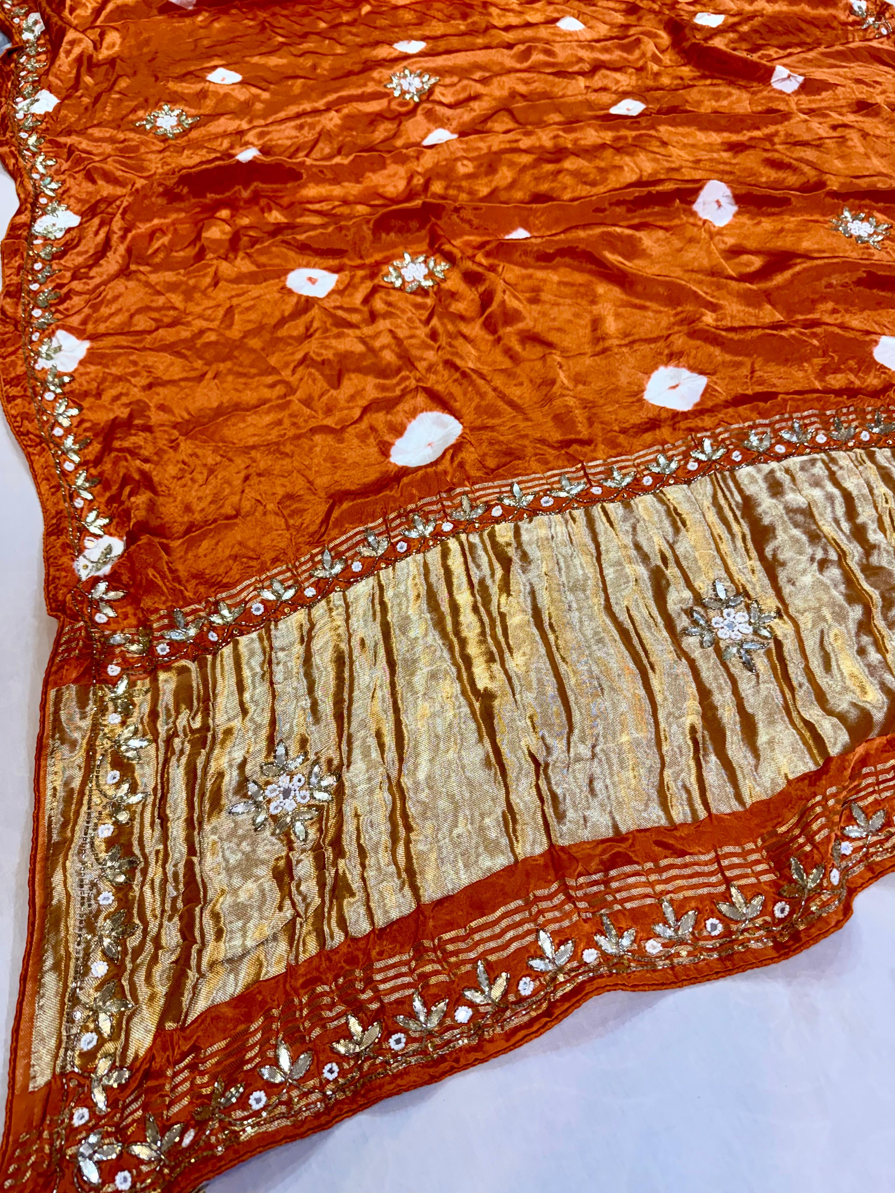 Designer Modal Silk Saree With Handwork