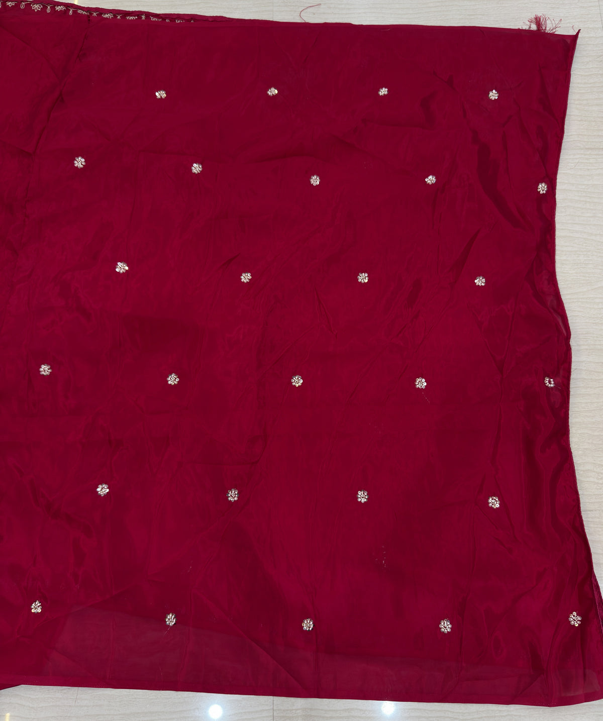 Fancy H.O Silk Saree with Handwork
