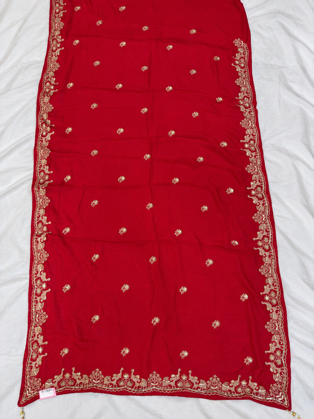 Designer H.O Silk Saree with Handwork (Heavy Work Blouse)
