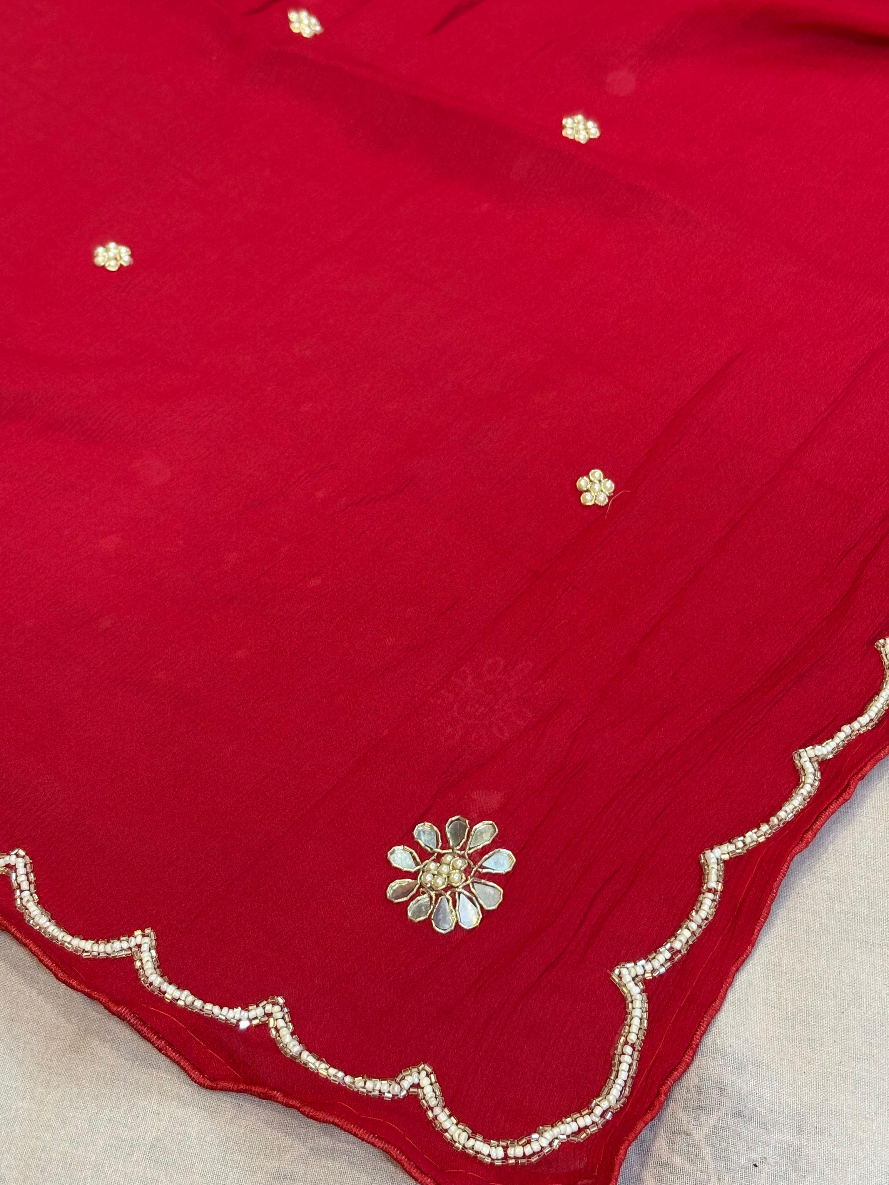 Beautiful Crepe Silk saree