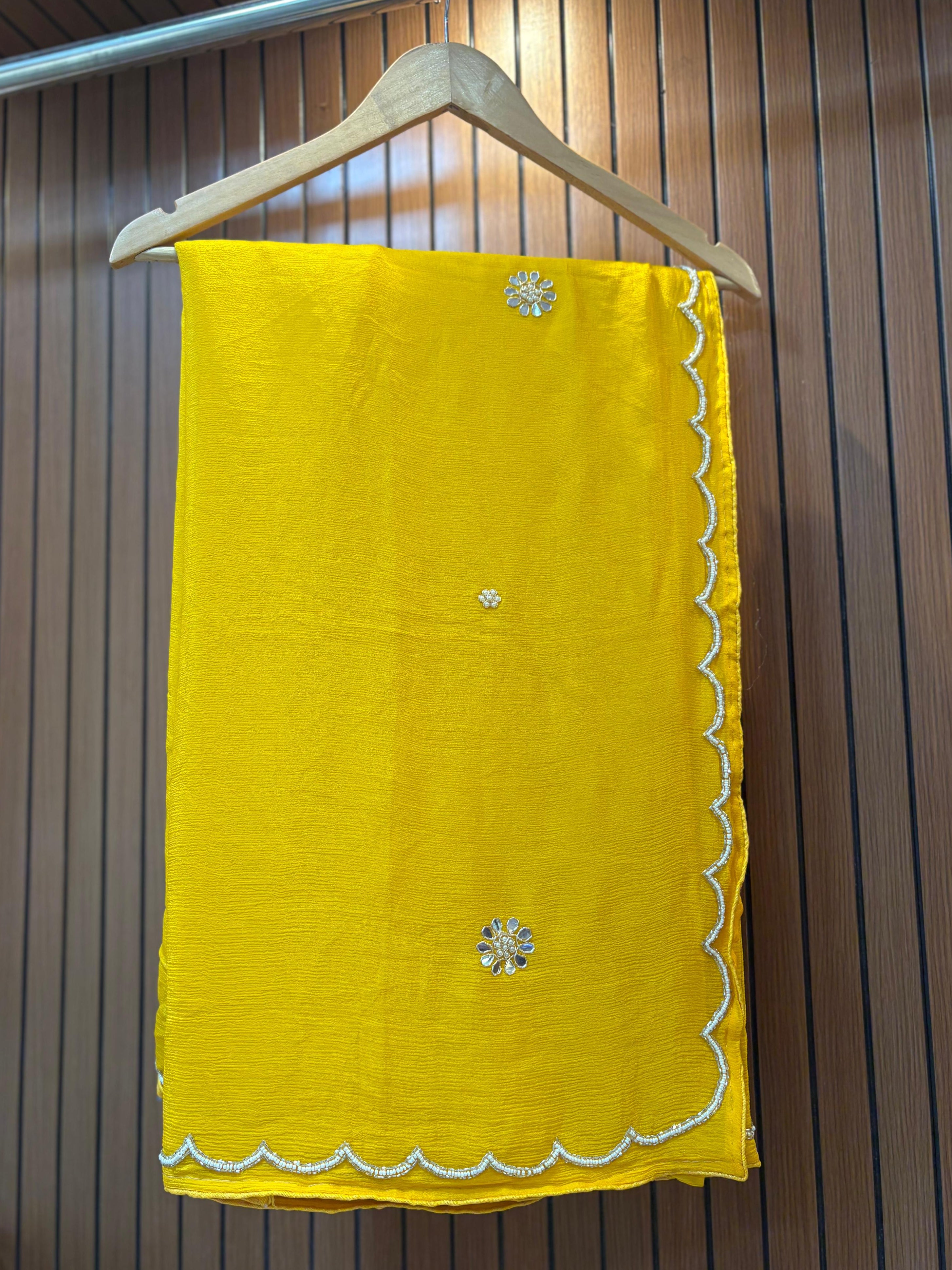 Beautiful Crepe Silk saree