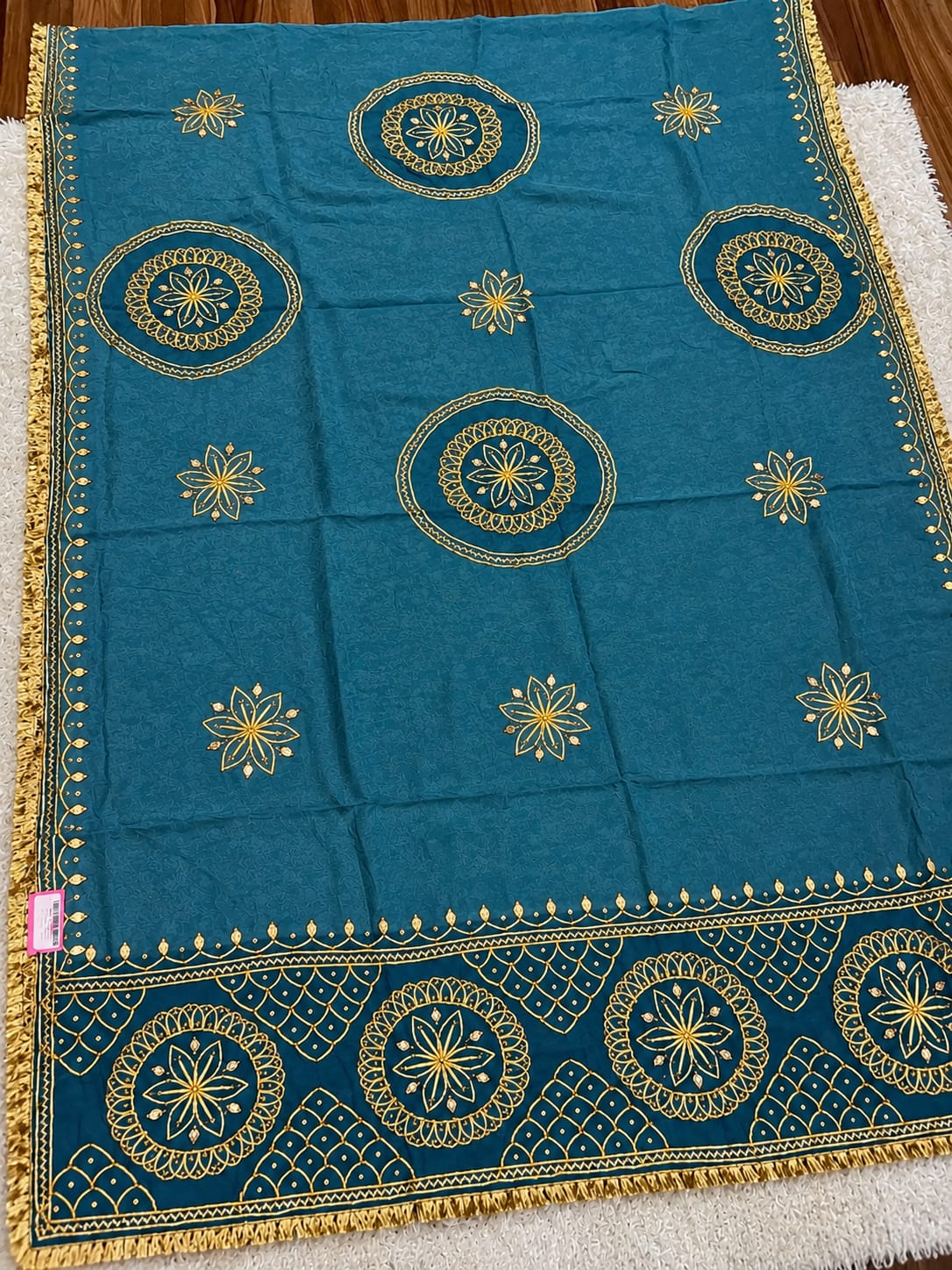 Designer Upada silk Saree With Gottapati Work