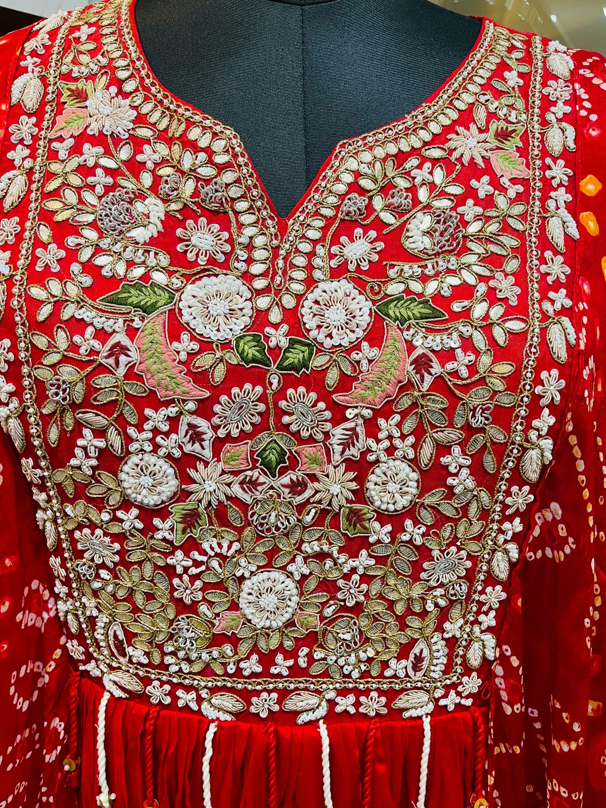 Designer Traditional indo-Western Dress With Premium Work