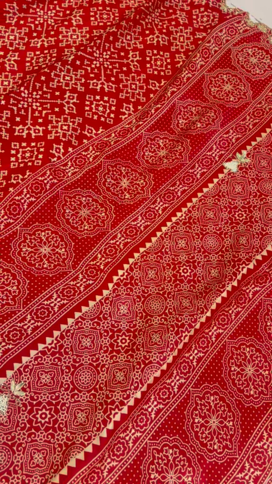 Beautiful Modal Gajji Silk Saree With Handwork