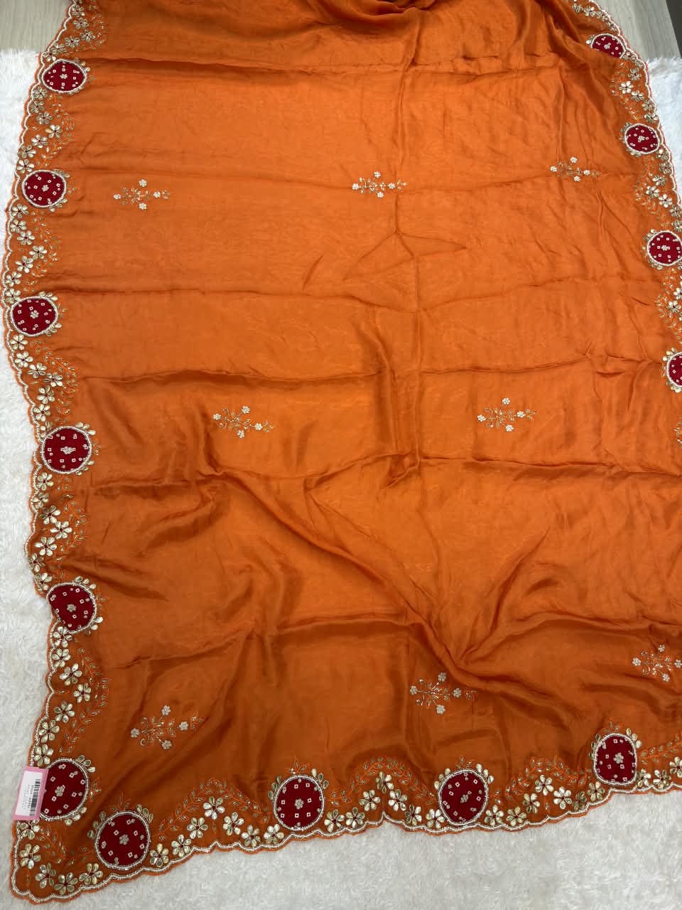 Premium H.O Silk Saree with Beautiful Handwork