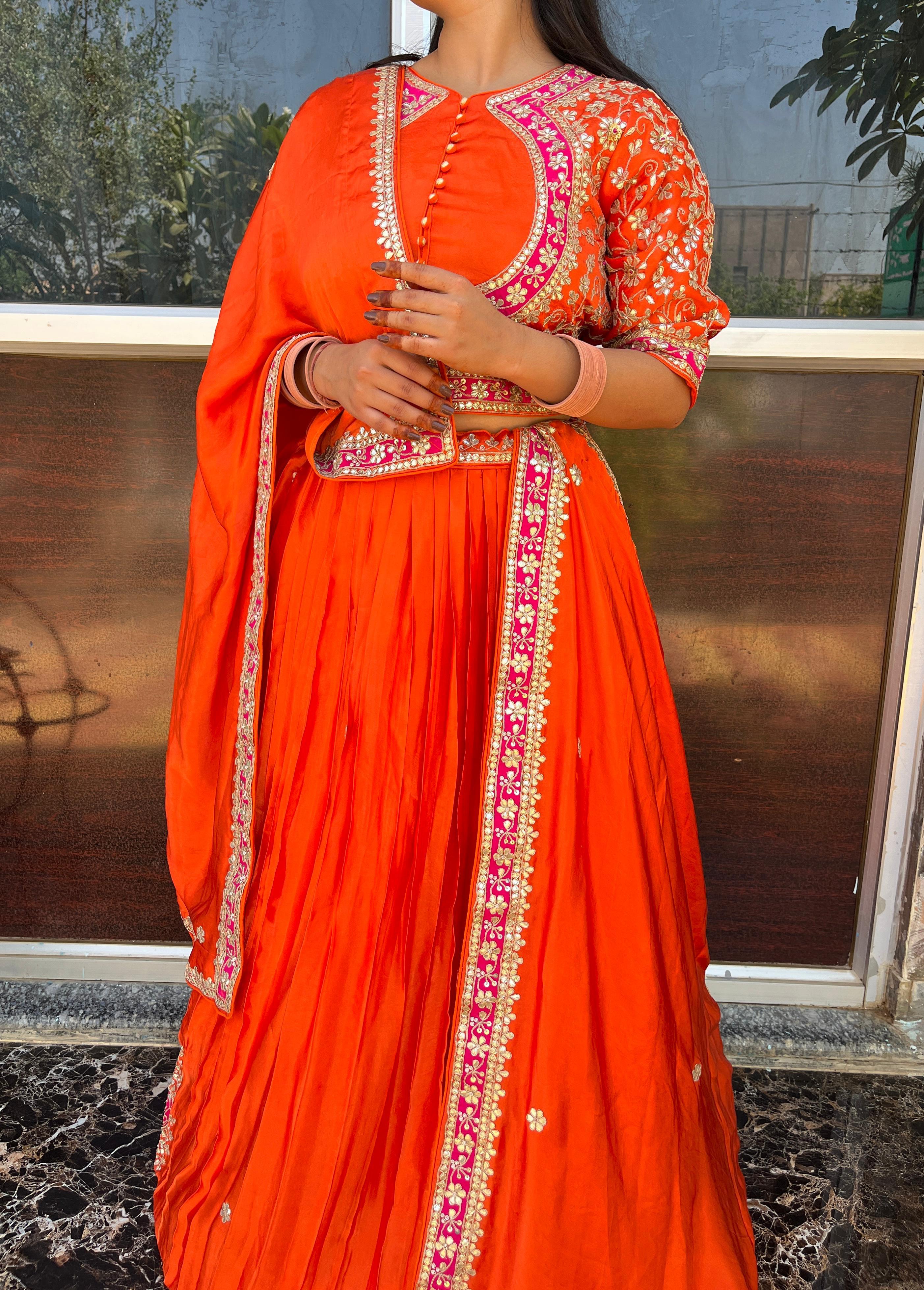 Luxury Lehenga Design With Ready Made Beautiful Work Design