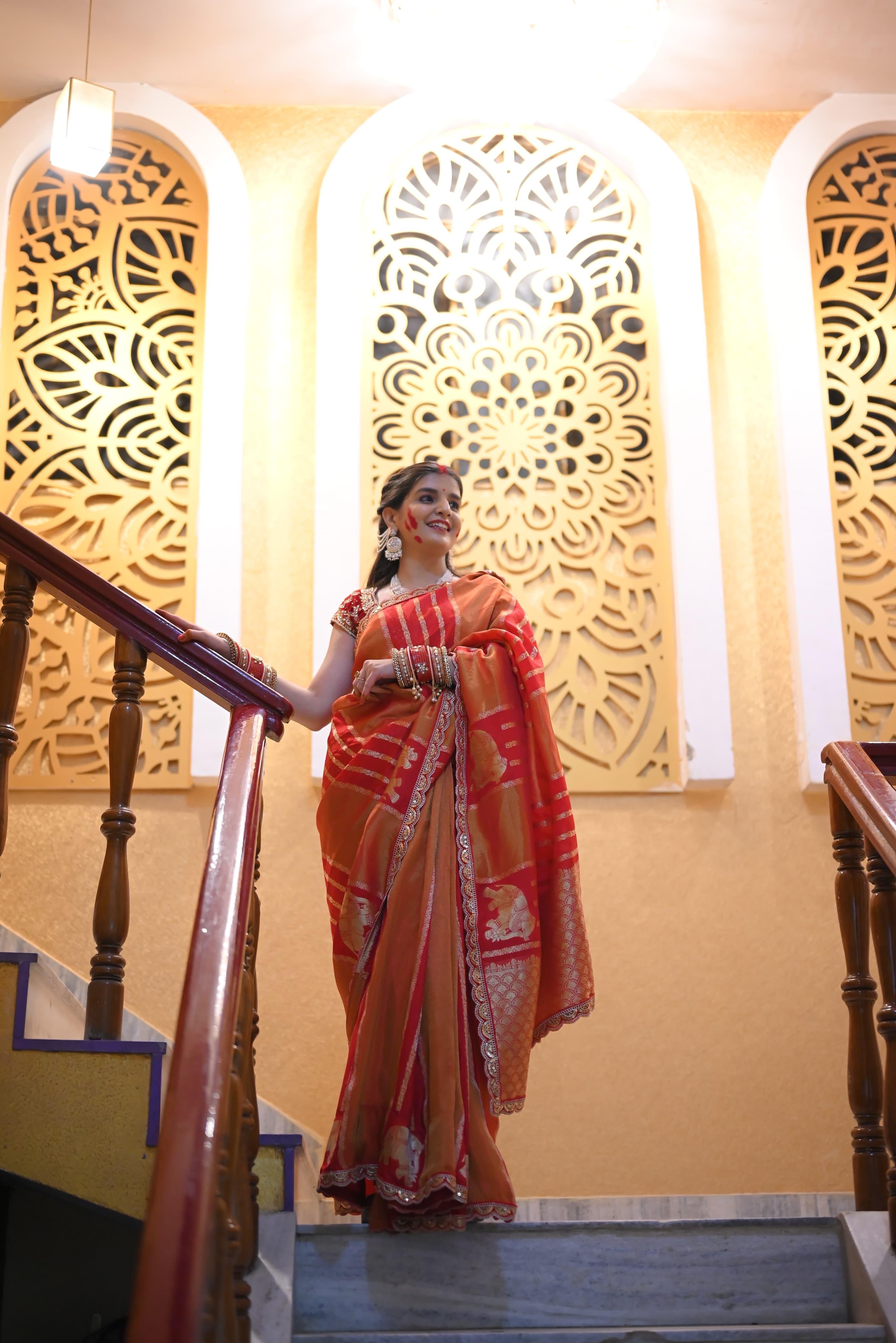 Designer Pure H.O. Silk Saree