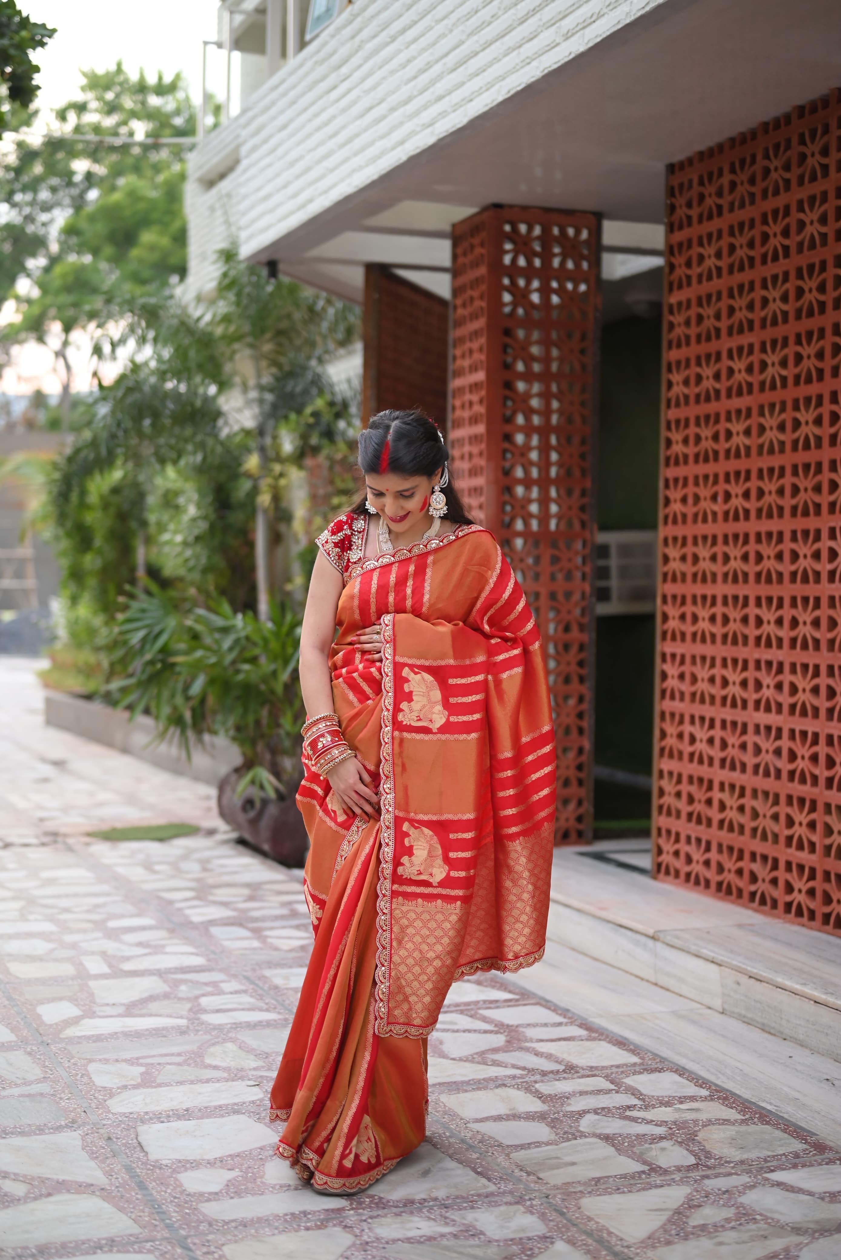 Designer Pure H.O. Silk Saree